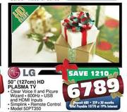 LG 50" (127cm) HD Plasma TV