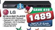 LG 3D Blu-Ray Player