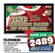 Telefunken 32" (81cm) HD LCD TV