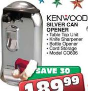 Kenwood Silver Can Opener-CO606