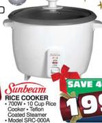 Sunbeam Rice Cooker-SRC000A