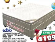 Edblo Queenspark box Pillow Top Queen Base Set-152cm