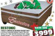 Restonic Lincolin Queen Base Set-152cm