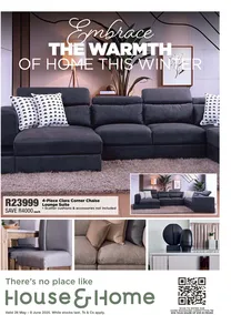 House & Home : Embrace The Warm (26 May - 08 June 2025 While Stocks Last)