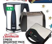 Sunbeam 3 Piece Breakfast Pack