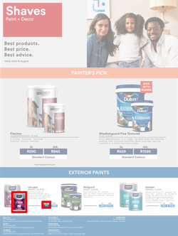 Shaves Paint & Decor : Painter's Pick (15 July - 15 August 2023), page 1