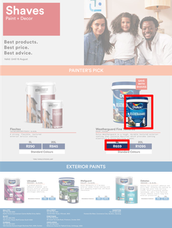 Shaves Paint & Decor : Painter's Pick (15 July - 15 August 2023), page 1