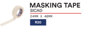 Sicad Masking Tape 24mm x 40mm