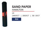 Hamilton 1m Sand paper 100 Grit/80 Grit/60 Grit