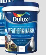 Dulux Weatherguard Fine Textured (Standard Colours)-5L