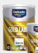 Dekade Gold Label Sheen (White)-20L