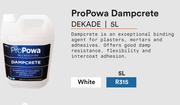 Dekade Pro Powa Dampcrete (White)-5L