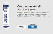 Alcolin Contractor's Acylic (White)-260ml