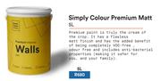 Simply Colour Premium Matt-5L