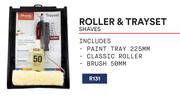 Shaves Roller & Trayset