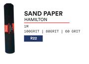 Hamilton 1m Sand paper 100 Grit/80 Grit/60 Grit
