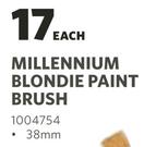 Millennium 38mm Blondie Paint Brush 1004754