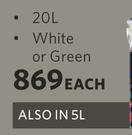 Duram Roofkote (White Or Green)-20Ltr