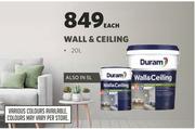 Duram Wall & Ceiling-20Ltr