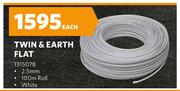 Twin & Earth Wire (Flat) 1315078