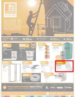 BUCO : Build Possibilities (25 January - 12 February 2022) | Valid In Hammanskraal, Lethlabile, Acornhoek, Giyani, Jane Furse, Polokwane Rissik, Shayandima, page 1