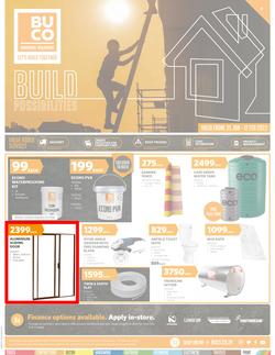 BUCO : Build Possibilities (25 January - 12 February 2022) | Valid In Hammanskraal, Lethlabile, Acornhoek, Giyani, Jane Furse, Polokwane Rissik, Shayandima, page 1