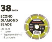 Econo Diamond Blade-Each