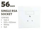 Single RSA Socket 1298180