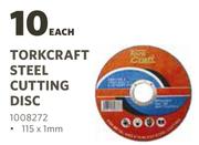 Torkcraft Steel Cutting Disc-Each