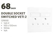 Double Socket Switched Veti 2