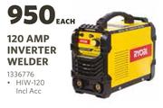 Ryobi 120 Amp Inverter Welder HIW-120