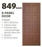 Swartland 8-Panel Door 1338682