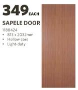 Swartland Sapele Door 1188424