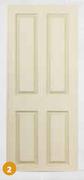 Swartland 4 Panel Canterbury Moulded Door 1150739