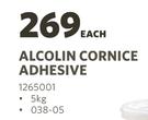 Alcolin Cornice Adhesive-5Kg Each