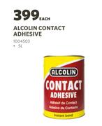 Alcolin Contact Adhesive-5L Each