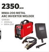 Ryobi MMA-200 Metal Arc Inverter Welder-Each