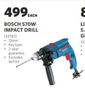 Bosch 570W Impact Drill-Each