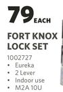 Fort Knox 2 Lever Lock Set-Each