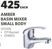 Amber Basin Mixer Small Body-Each