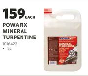 Powafix 5L Mineral Turpentine-Each
