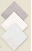 Ceramic Fabris Tile (Grey) 600 x 600mm-Per Sqm