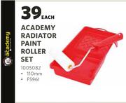 Academy Radiator Paint Roller Set 110mm-Each