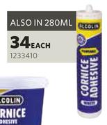 Alcolin Cornice Adhesive-280ml Each