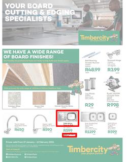 Timbercity : Your Board Cutting And Edging Specialists (27 January - 12 February 2022), page 1