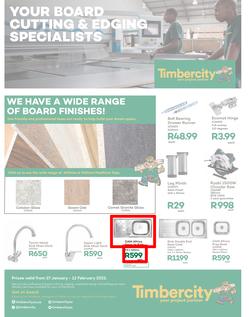 Timbercity : Your Board Cutting And Edging Specialists (27 January - 12 February 2022), page 1