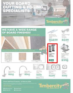 Timbercity : Your Board Cutting And Edging Specialists (27 January - 12 February 2022), page 1