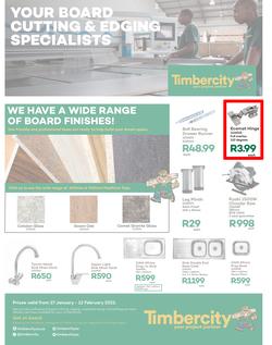 Timbercity : Your Board Cutting And Edging Specialists (27 January - 12 February 2022), page 1