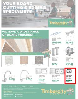 Timbercity : Your Board Cutting And Edging Specialists (27 January - 12 February 2022), page 1