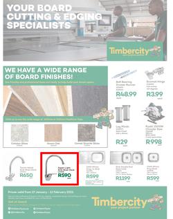 Timbercity : Your Board Cutting And Edging Specialists (27 January - 12 February 2022), page 1